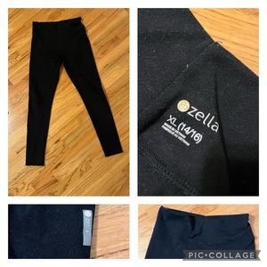 Zella girls black leggings - Size XL (14/16)